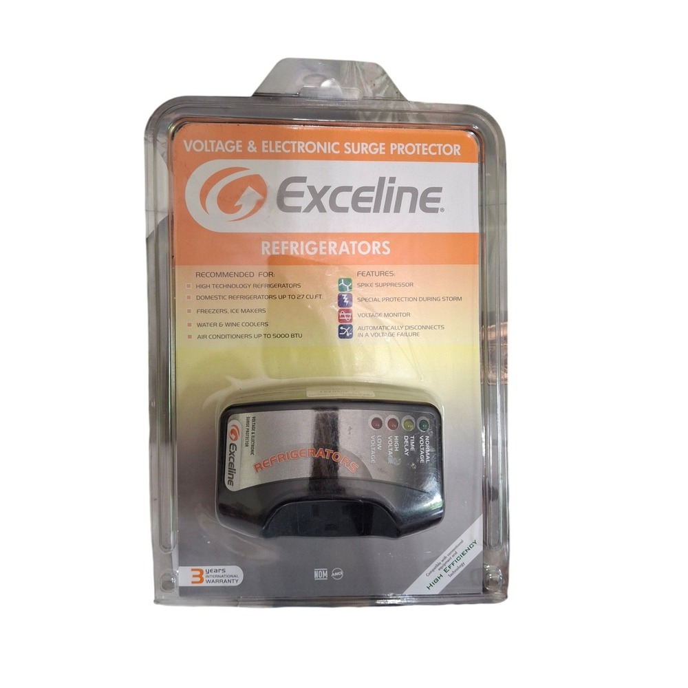 Exceline GSM-NP Voltage Monitor Surge‎ Protector for Refrigerators 120V 10A NEW
